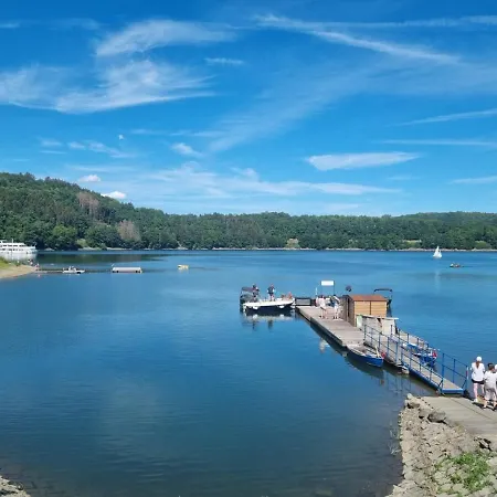Andinas Fewo - Wunderschoener Ausblick Auf Den See Olpe Exterior photo